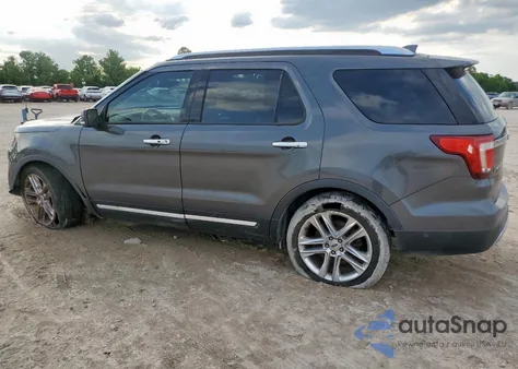 2017 Ford Explorer Limited from USA, damaged, VIN 1FM5K7F88HGD53137
